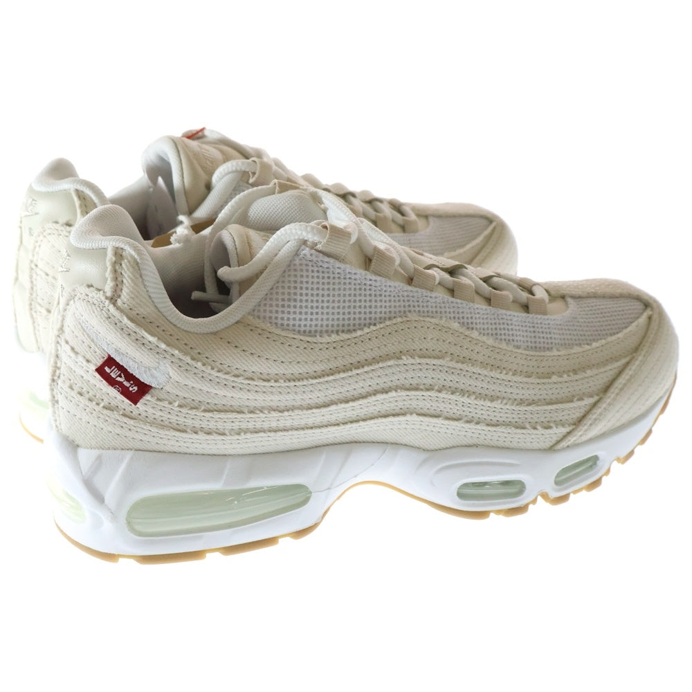 NIKE(ナイキ) × Levi's AIR MAX 95 OG Denim White リーバイス エアマックス 95 OG デニムホワイト ローカットスニーカー ホワイト US9/27cm HM4743-100
