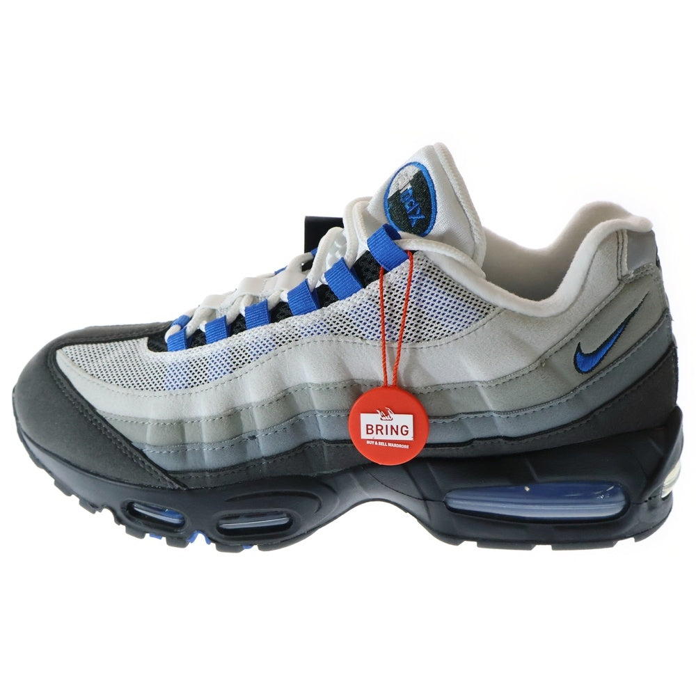 NIKE(ナイキ) AIR MAX 95 BIG BUBBLE エア マックス 95 ビッグバブル ローカットスニーカー ホワイト/ブルー US9/27cm IM7410-100
