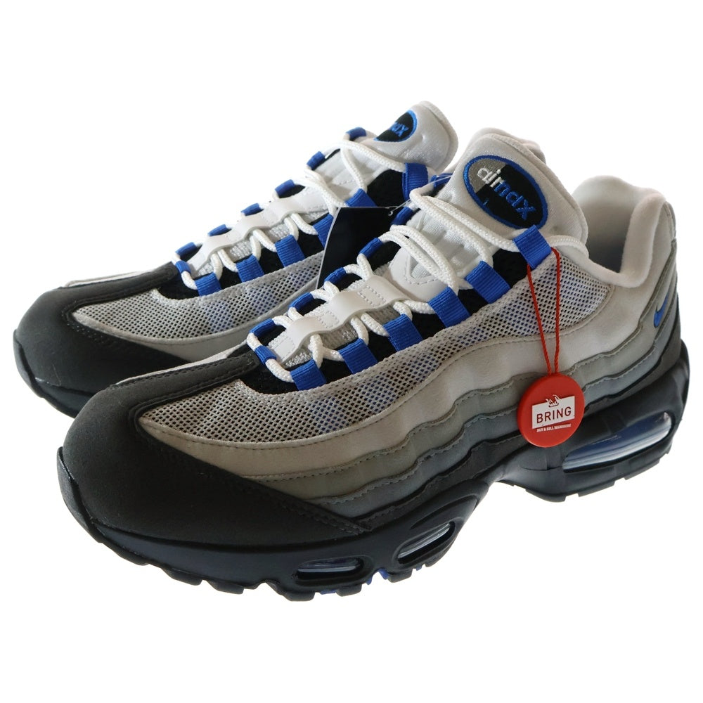 NIKE(ナイキ) AIR MAX 95 BIG BUBBLE エア マックス 95 ビッグバブル ローカットスニーカー ホワイト/ブルー US9/27cm IM7410-100