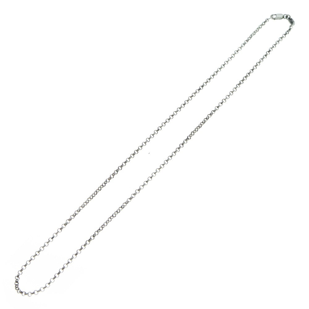 CHROME HEARTS(クロムハーツ) NECKCHAIN R18 ロールチェーンネックレス 18inch シルバー BCA083