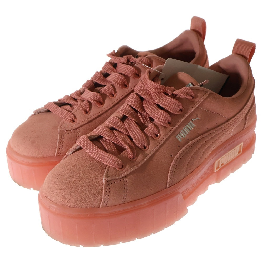 PUMA(プーマ) MAYZE WNS PK FR2 ATMOS PINK メイズ アトモスピンク 厚底 ローカットスニーカー ピンク レディース US723.5cm 389166-01