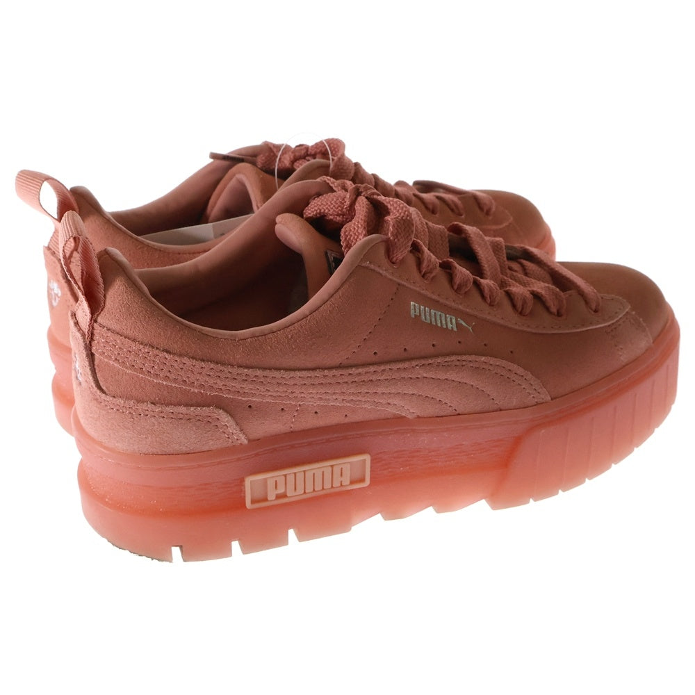 PUMA(プーマ) MAYZE WNS PK FR2 ATMOS PINK メイズ アトモスピンク 厚底 ローカットスニーカー ピンク レディース US723.5cm 389166-01