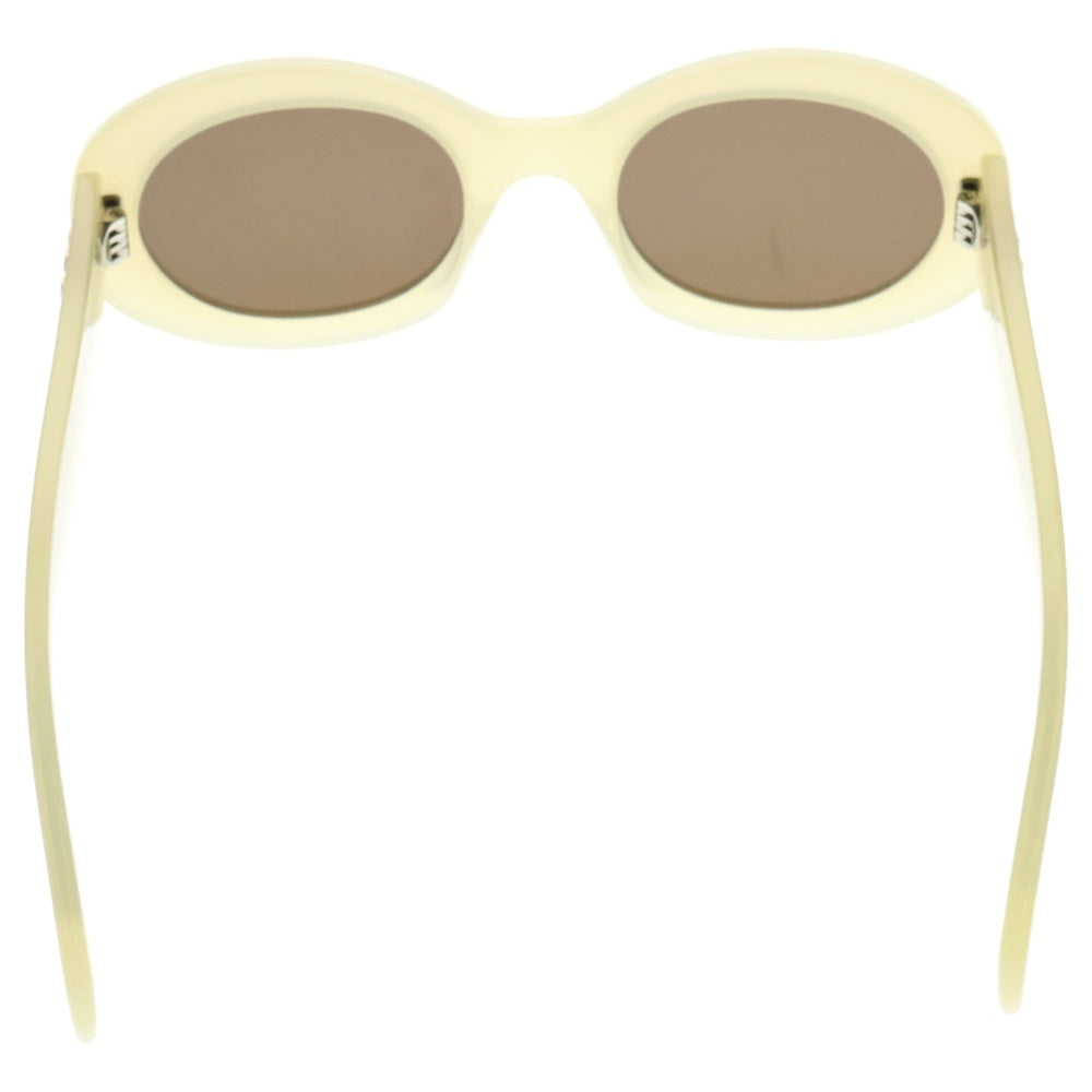 CELINE(セリーヌ) CL40194U トリオンフテンプル オーバルフレーム サングラス メガネ 眼鏡 ベージュ