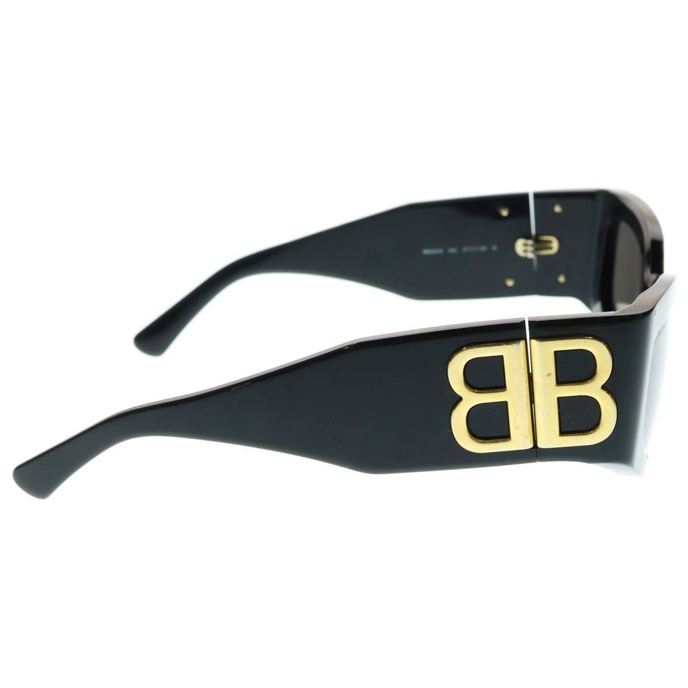 BALENCIAGA(バレンシアガ) サイドBBロゴ キャット スクエアフレーム サングラス BB0321S