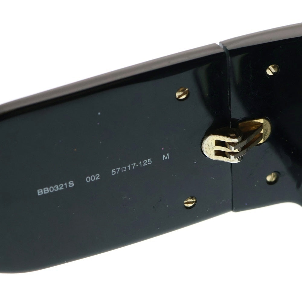 BALENCIAGA(バレンシアガ) サイドBBロゴ キャット スクエアフレーム サングラス BB0321S