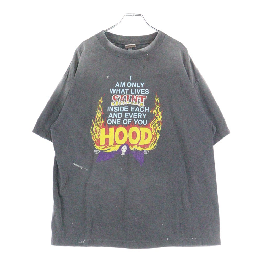 SAINT MICHAEL(セントマイケル) SM-HR8-0000-C69 SS25 STHD.HOOD ブラック