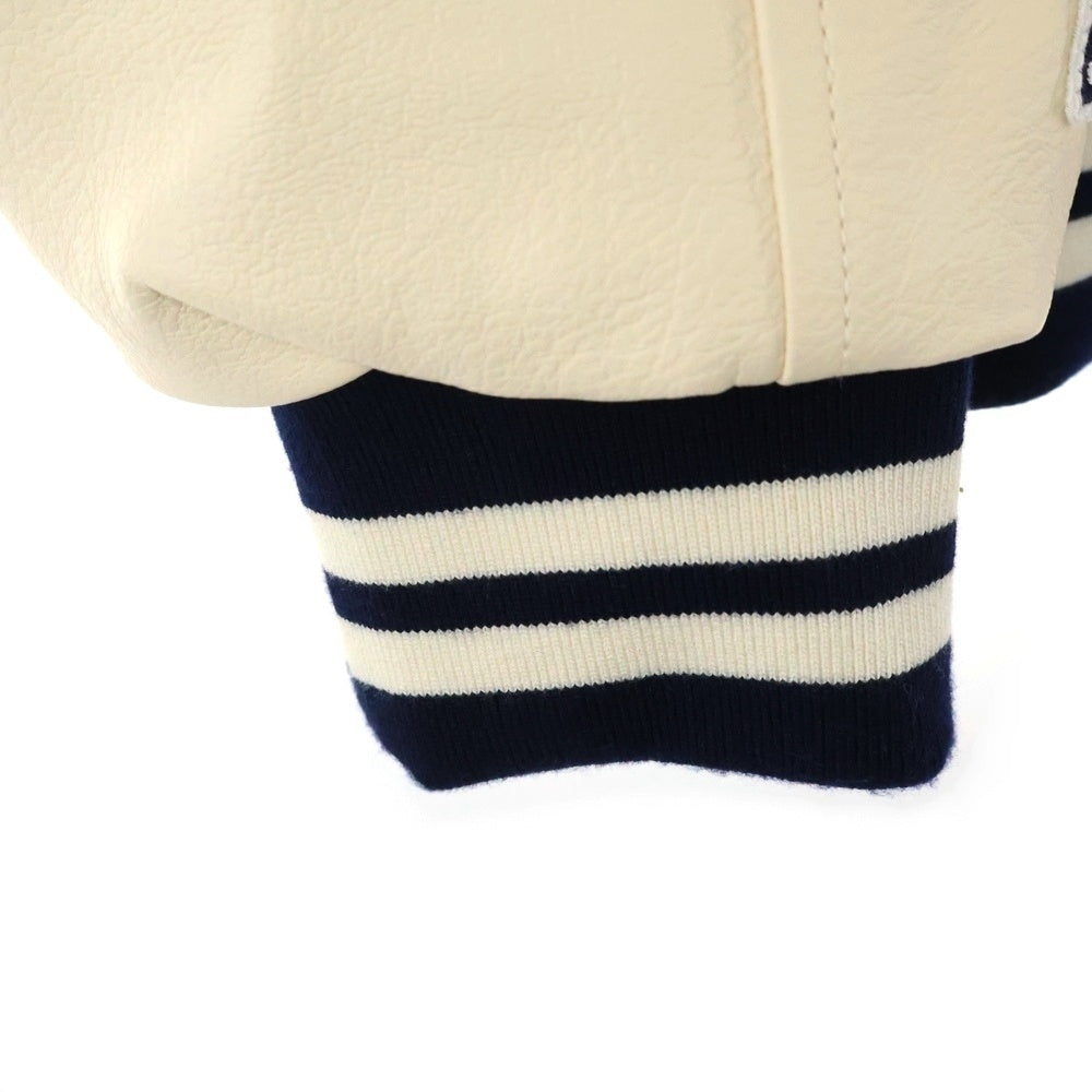 NEW ERA(ニューエラ) MLB VASITY JK ヴァーシティジャケット ロサンゼルス ドジャース スタジアムジャケット ネイビー/ホワイト 13803133