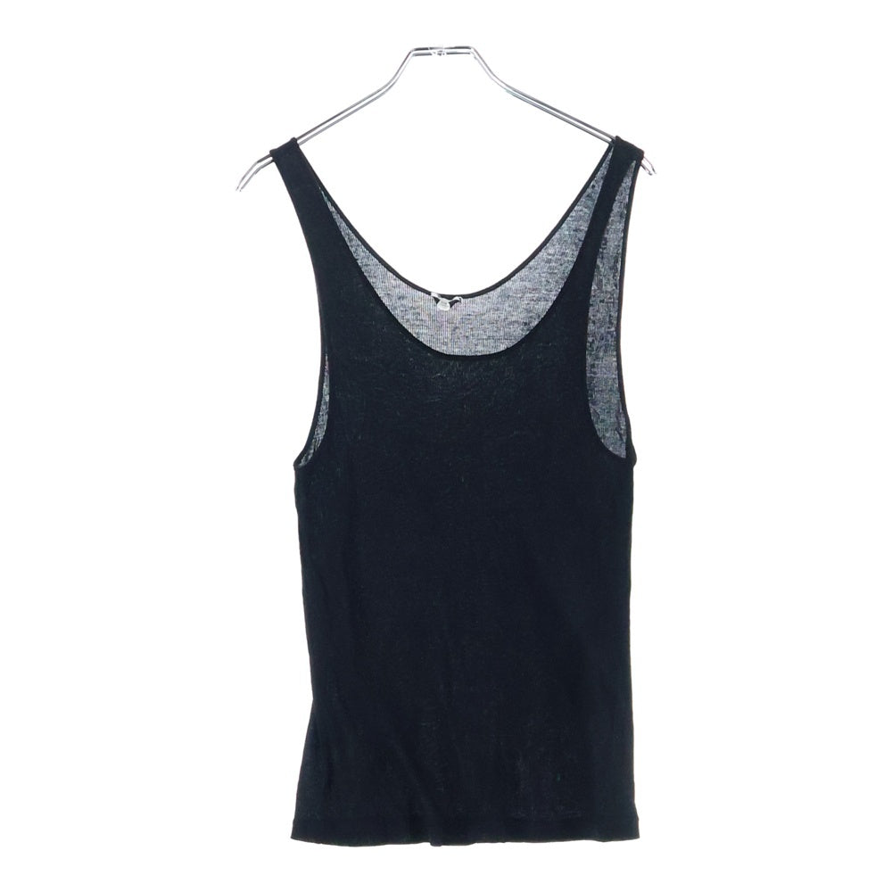 SAINT LAURENT PARIS(サンローランパリ) レーヨン タンクトップ ブラック 691172 YB2OZ