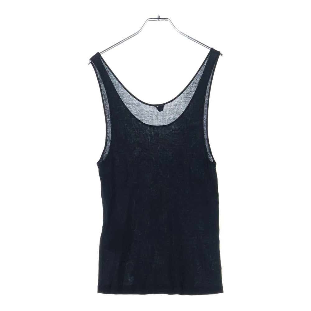 SAINT LAURENT PARIS(サンローランパリ) レーヨン タンクトップ ブラック 691172 YB2OZ