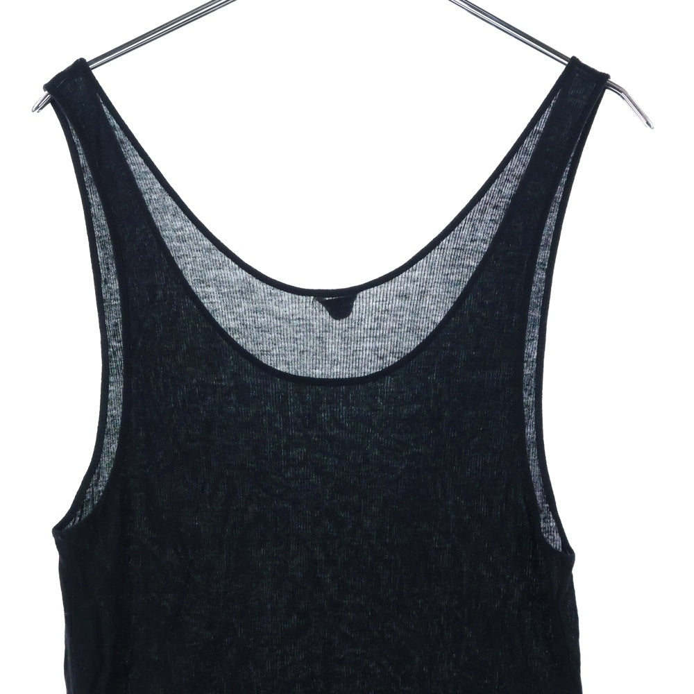 SAINT LAURENT PARIS(サンローランパリ) レーヨン タンクトップ ブラック 691172 YB2OZ