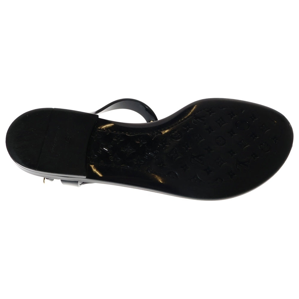 LOUIS VUITTON(ルイヴィトン) ビキニライン ラバーフラットサンダル ブラック レディース 1A9QX5