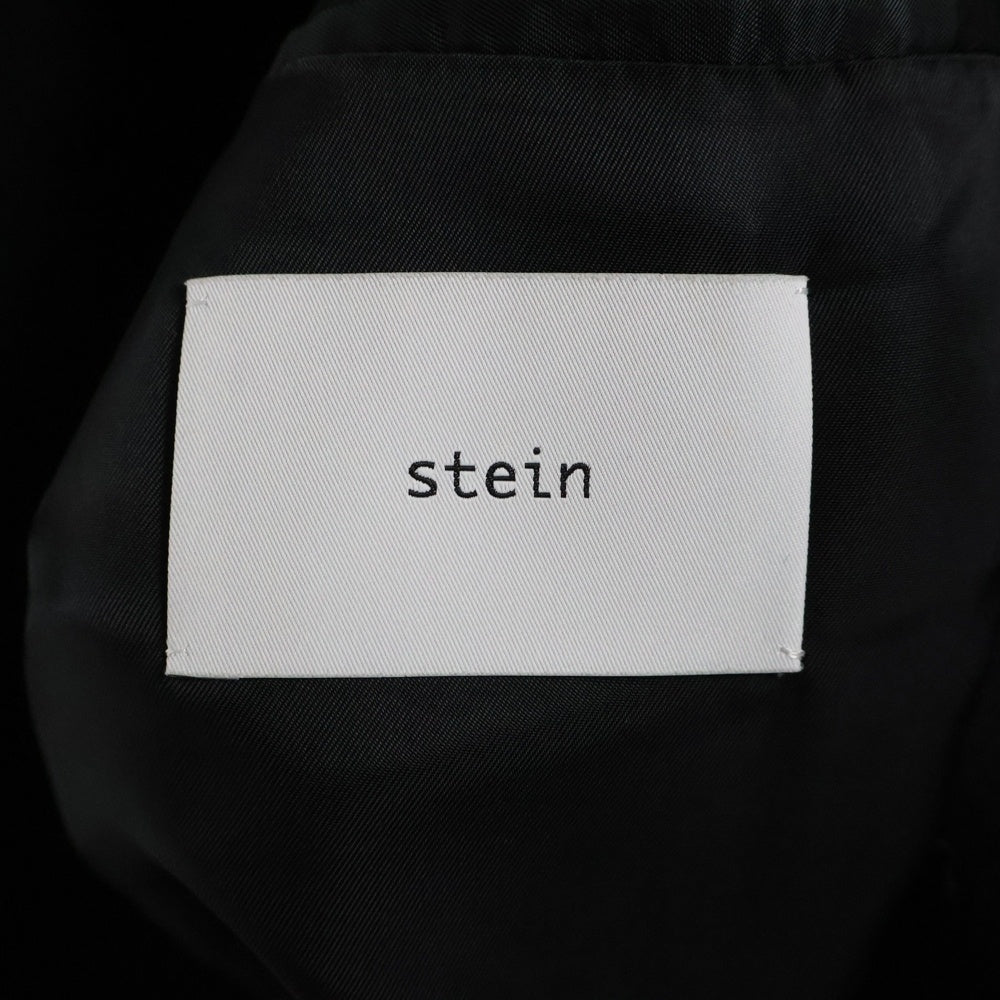 Stein(シュタイン) OVERSIZED LESS COAT オーバーサイズ ウール コート ブラック ST.088