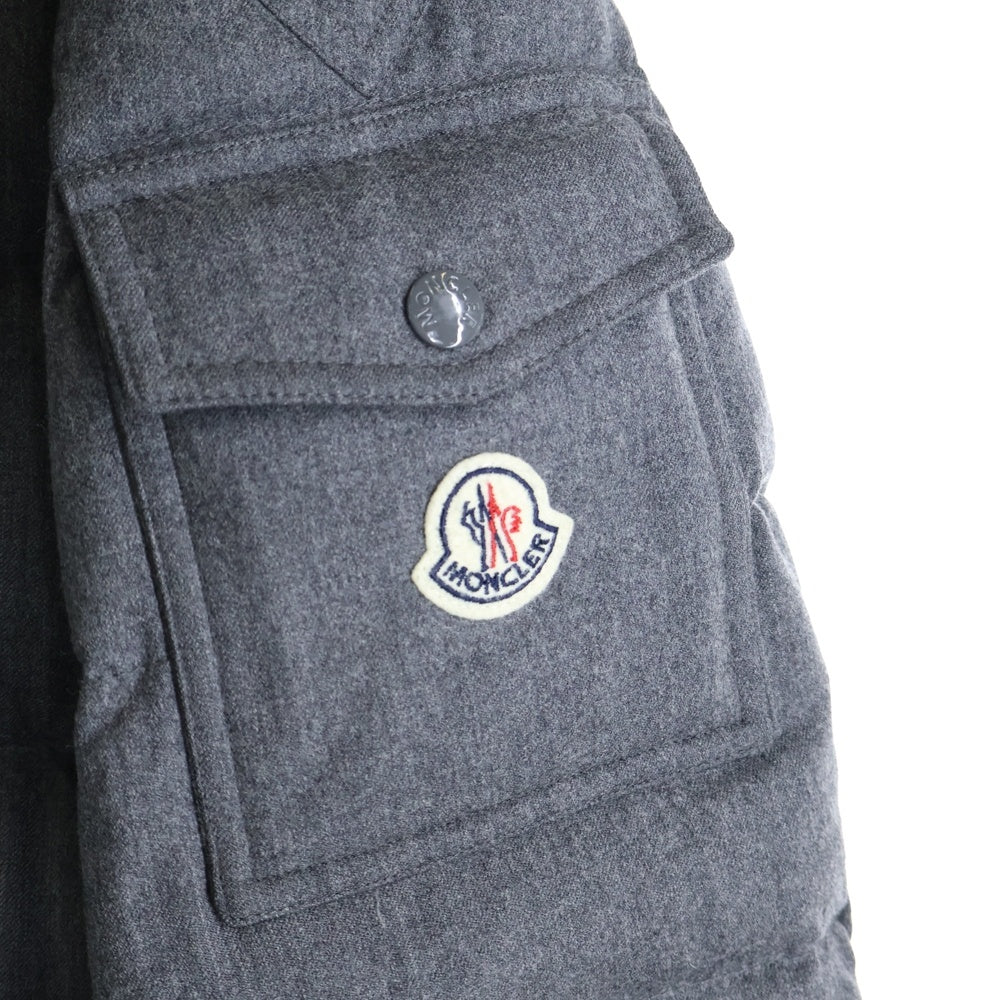 MONCLER(モンクレール) 15AW MONTGENEVRE モンジュネーブル ダウンジャケット 袖ポケット グレー A20914033805 54272