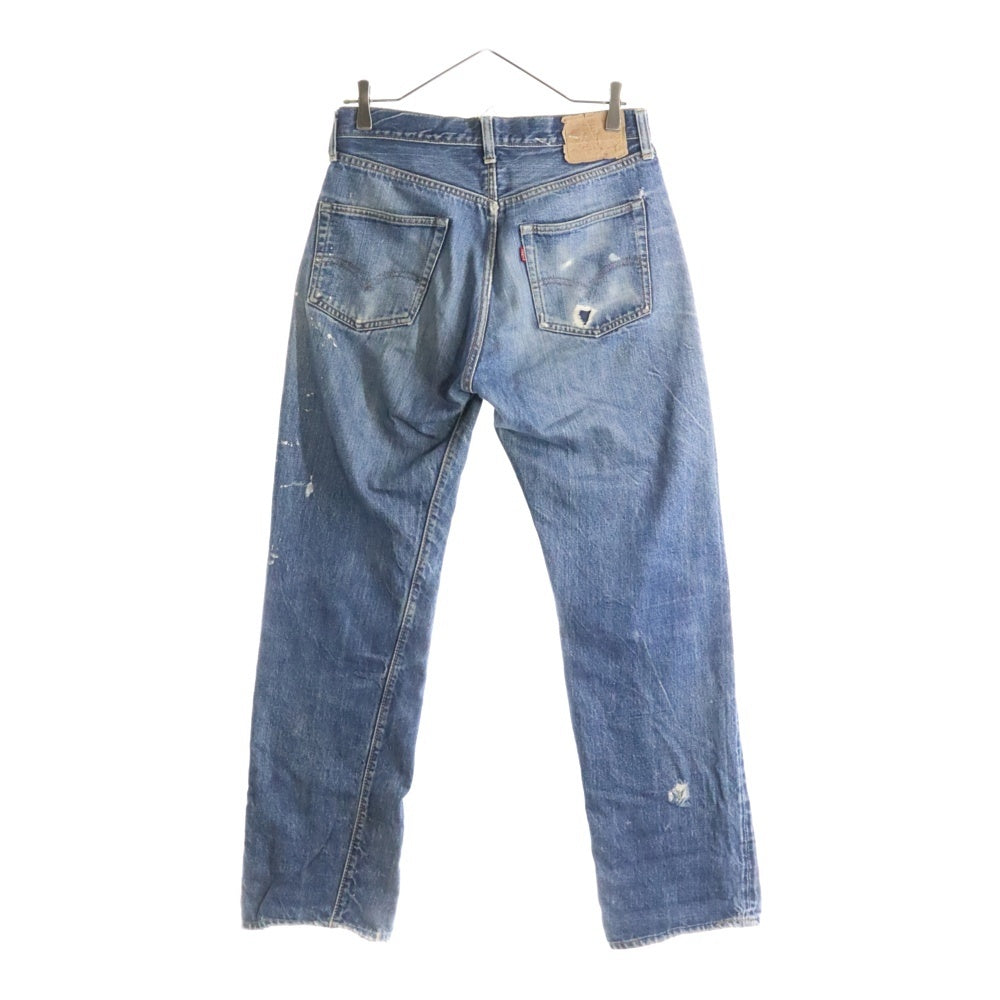 Levi's(リーバイス) 70s 501 ビッグE ボタン裏6 赤耳 不均等V デニムパンツ インディゴ