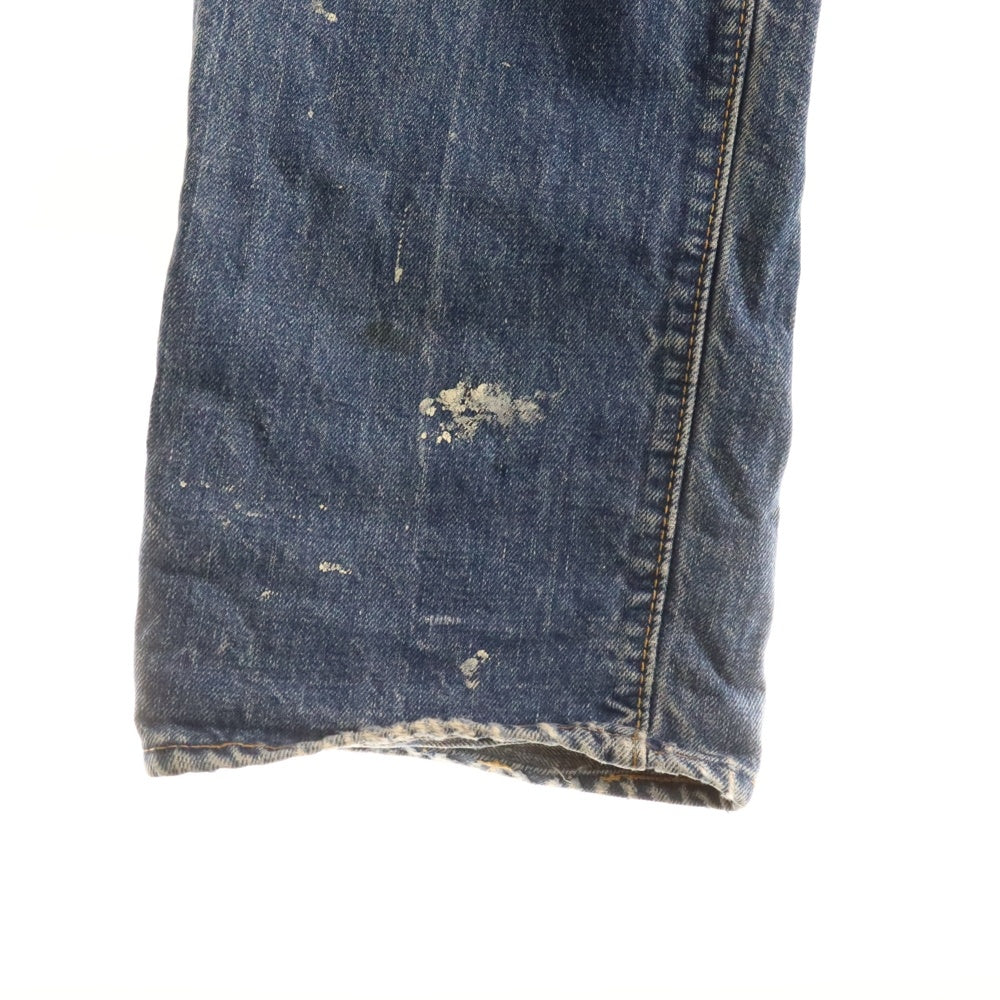 Levi's(リーバイス) 70s 501 ビッグE ボタン裏6 赤耳 不均等V デニムパンツ インディゴ