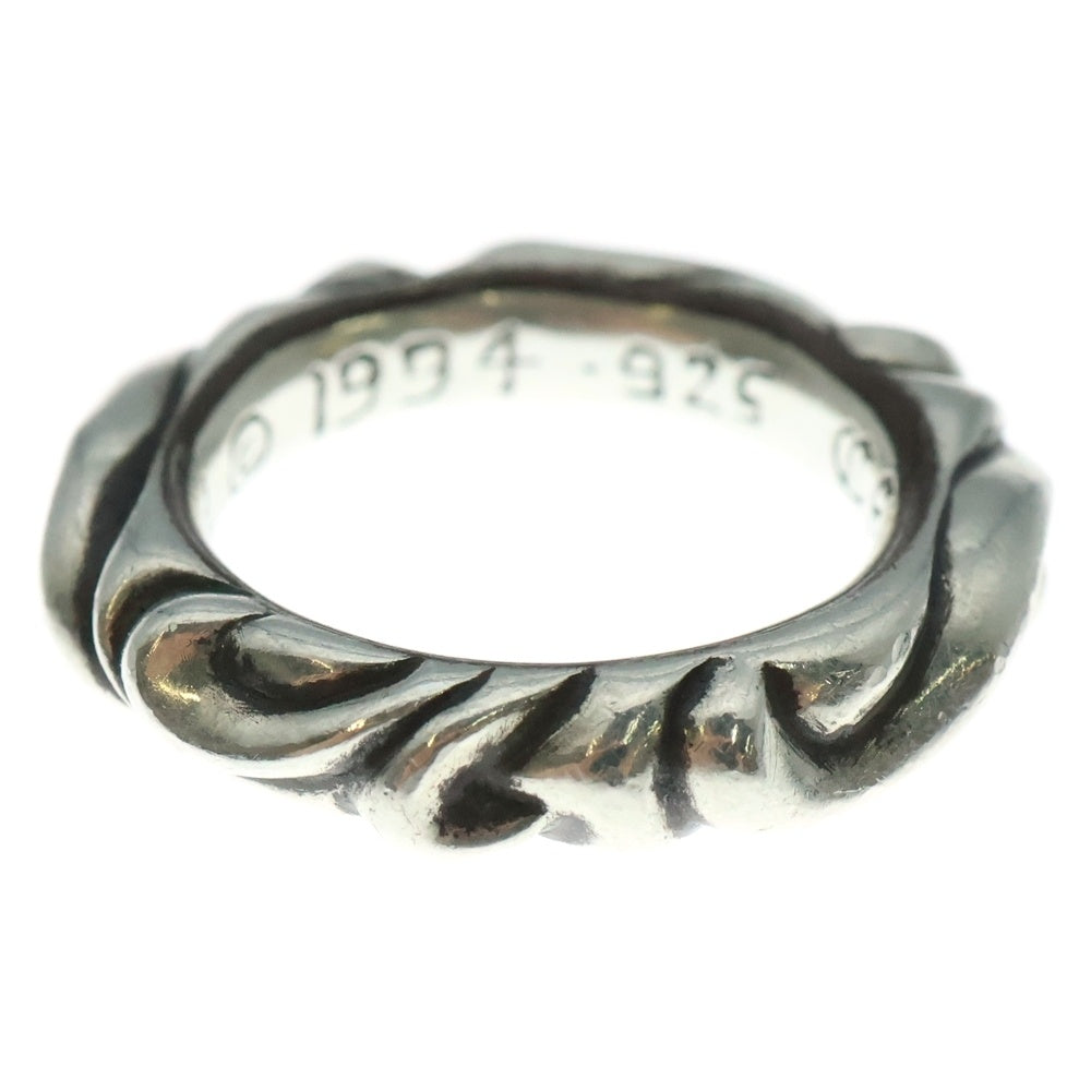 CHROME HEARTS(クロムハーツ) SCRL BAND スクロールバンド リング シルバー BCA351