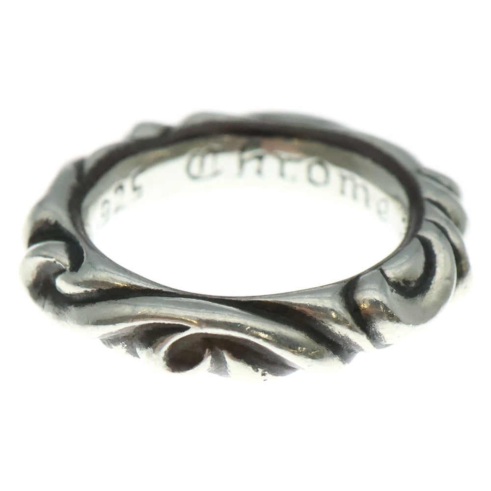 CHROME HEARTS(クロムハーツ) SCRL BAND スクロールバンド リング シルバー BCA351