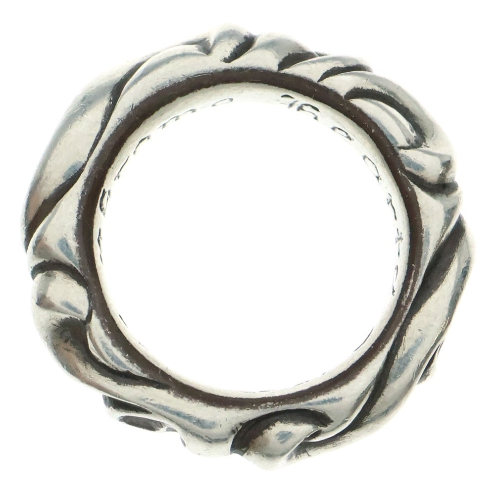 CHROME HEARTS(クロムハーツ) SCRL BAND スクロールバンド リング シルバー BCA351