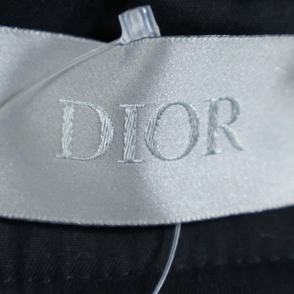 DIOR(ディオール) 22SS atelier sporty trousers 213J130A0663 ロゴ刺繍ストライプトラックパンツ グレー
