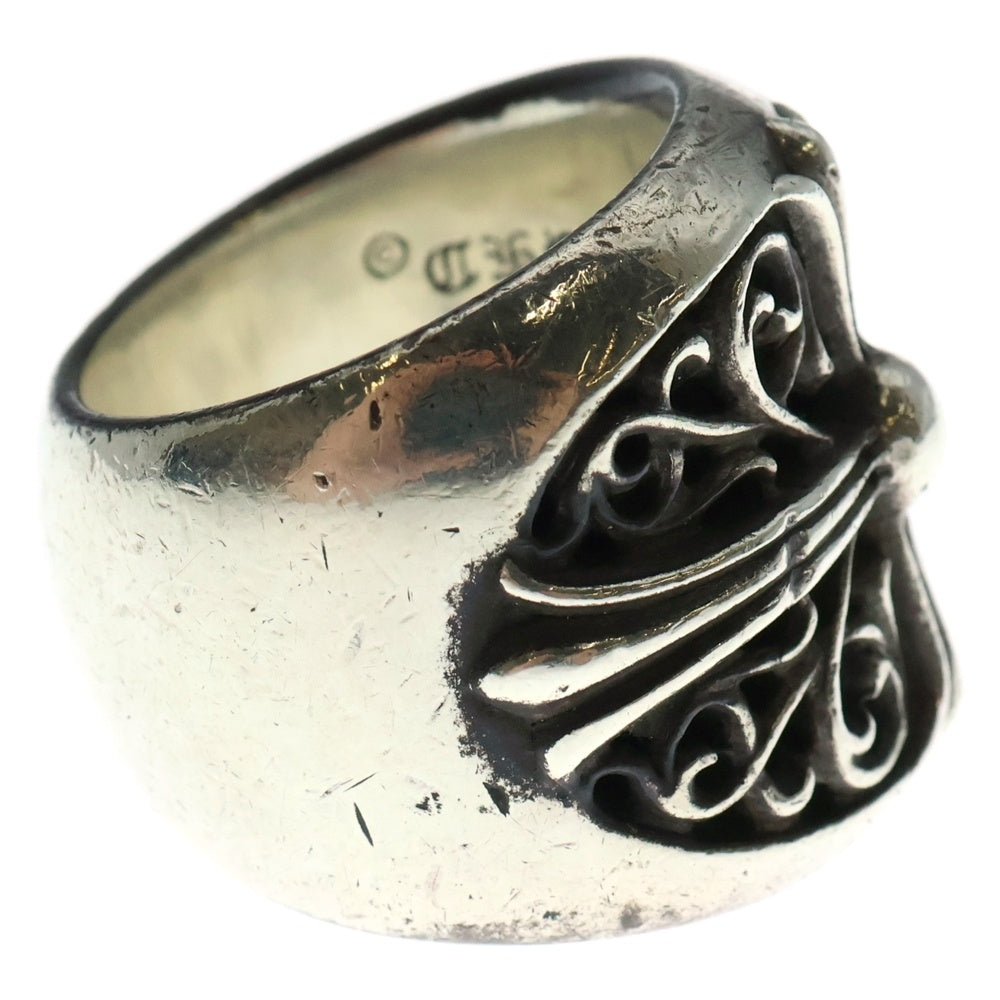 CHROME HEARTS(クロムハーツ) CLASSIC OVAL クラシックオーバルクロス リング シルバー BCA340