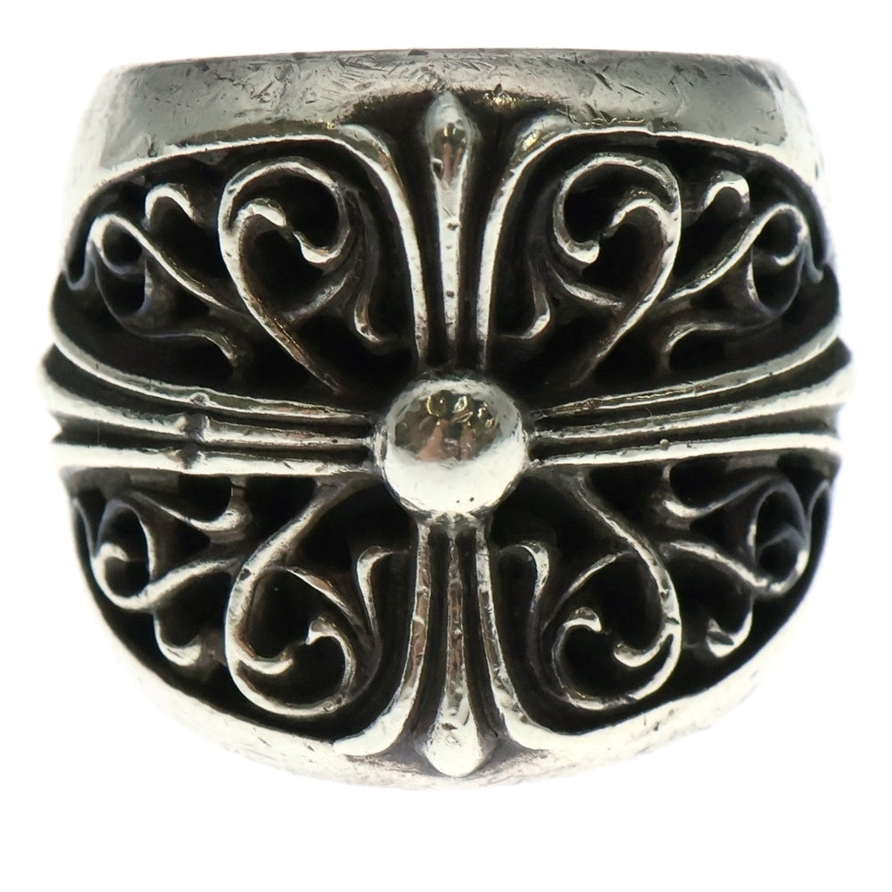 CHROME HEARTS(クロムハーツ) CLASSIC OVAL クラシックオーバルクロス リング シルバー BCA340