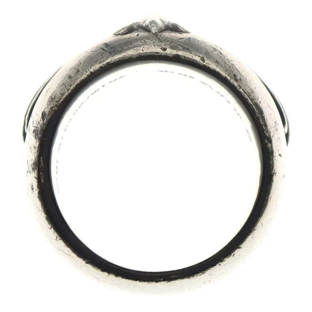 CHROME HEARTS(クロムハーツ) CLASSIC OVAL クラシックオーバルクロス リング シルバー BCA340