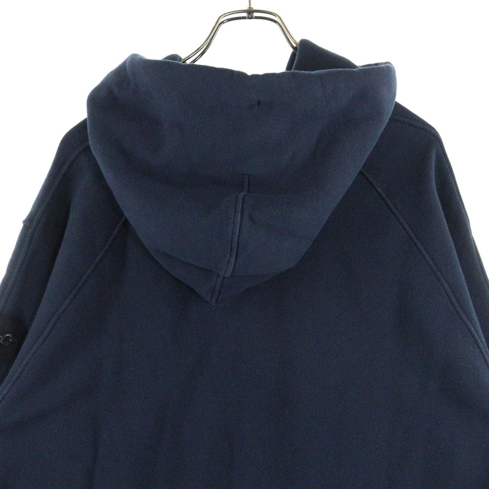 STONE ISLAND(ストーンアイランド) オーバーサイズフィット パーカー プルオーバーパーカー 袖ロゴワッペン ネイビー K1S156100033S0045