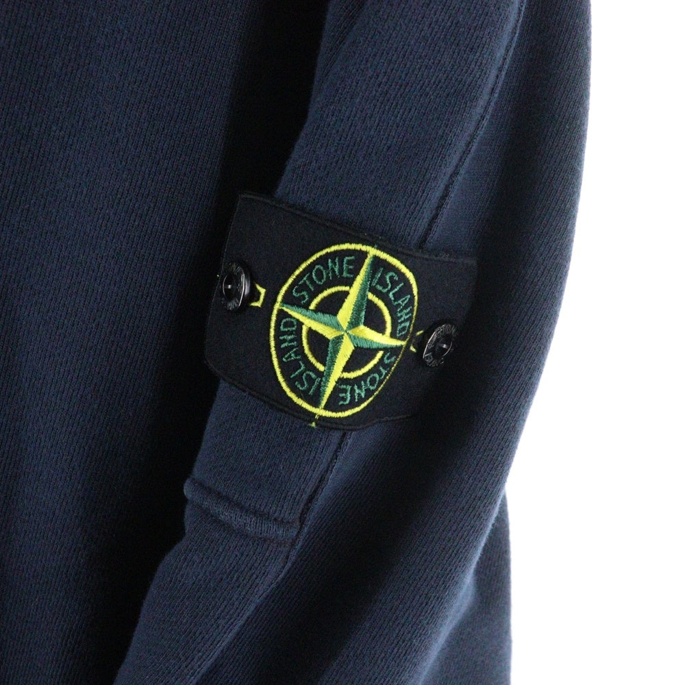 STONE ISLAND(ストーンアイランド) オーバーサイズフィット パーカー プルオーバーパーカー 袖ロゴワッペン ネイビー K1S156100033S0045