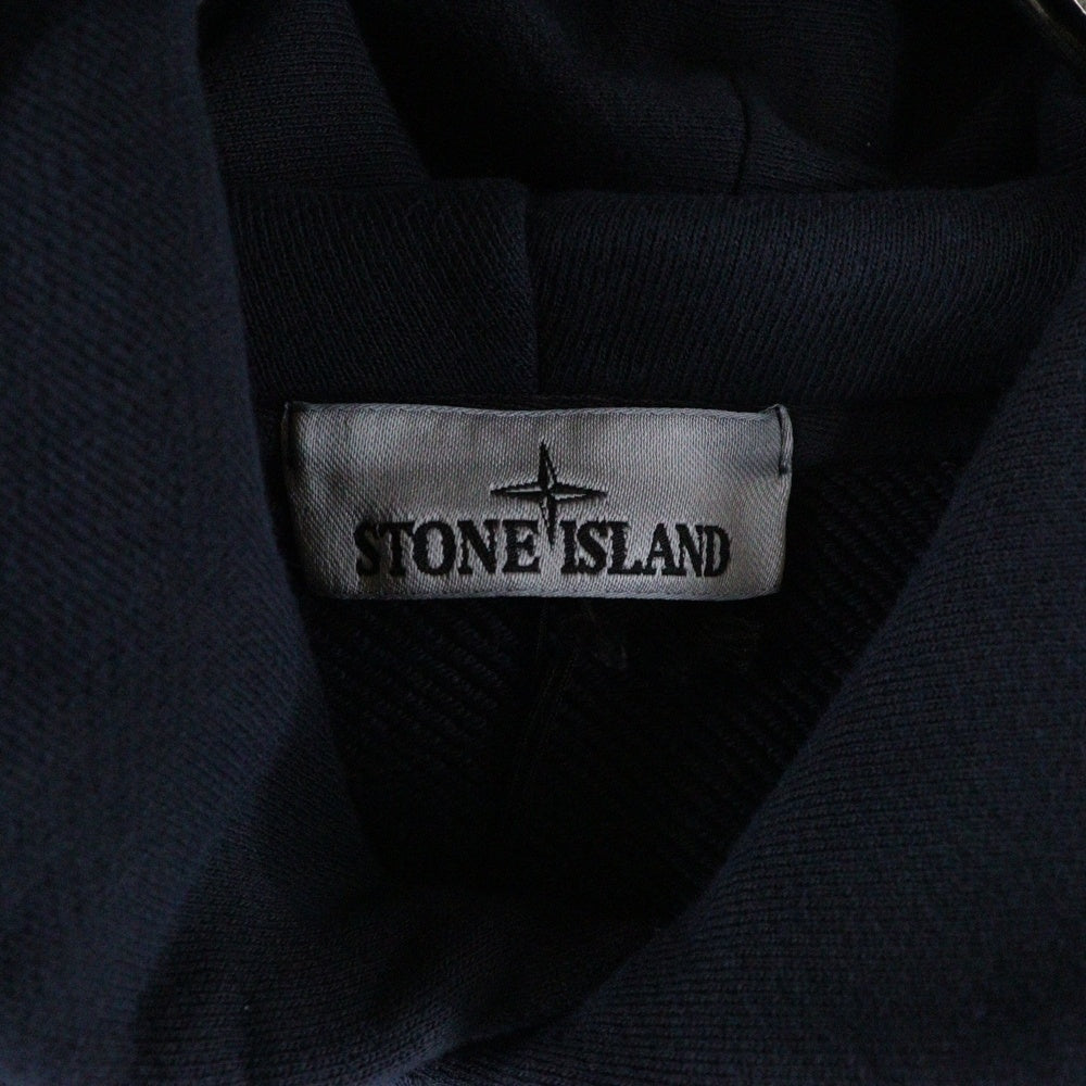 STONE ISLAND(ストーンアイランド) オーバーサイズフィット パーカー プルオーバーパーカー 袖ロゴワッペン ネイビー K1S156100033S0045