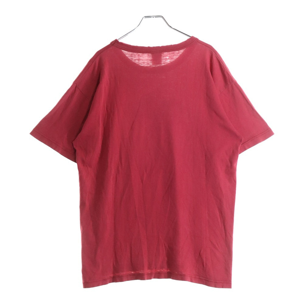 VINTAGE(ヴィンテージ) 00s RUSSELATHLETIC LOUISVILLE TEE ラッセルアスレチックス ルイビル カレッジ Tシャツ クルーネック 半袖カットソー レッド
