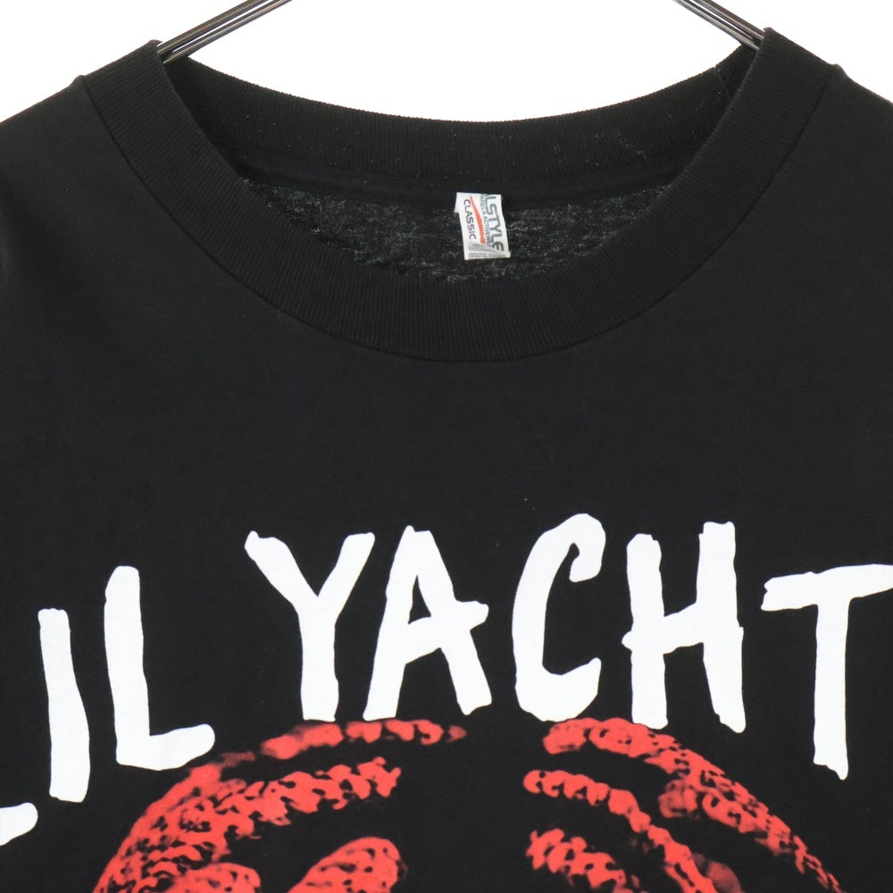 VINTAGE(ヴィンテージ) LIL YACHTY 2016 TOUR THE BOAT SHOW Tシャツ 半袖カットソー クルーネック リルヨッティ ブラック