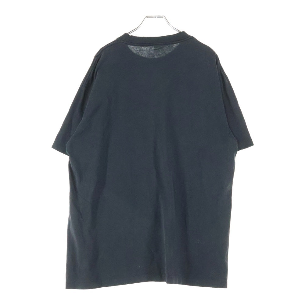 VINTAGE(ヴィンテージ) 90s HARD ROCK CAFE LASVEGAS ハードロックカフェ ラスベガス トランプ 半袖カットソー Tシャツ クルーネック ブラック