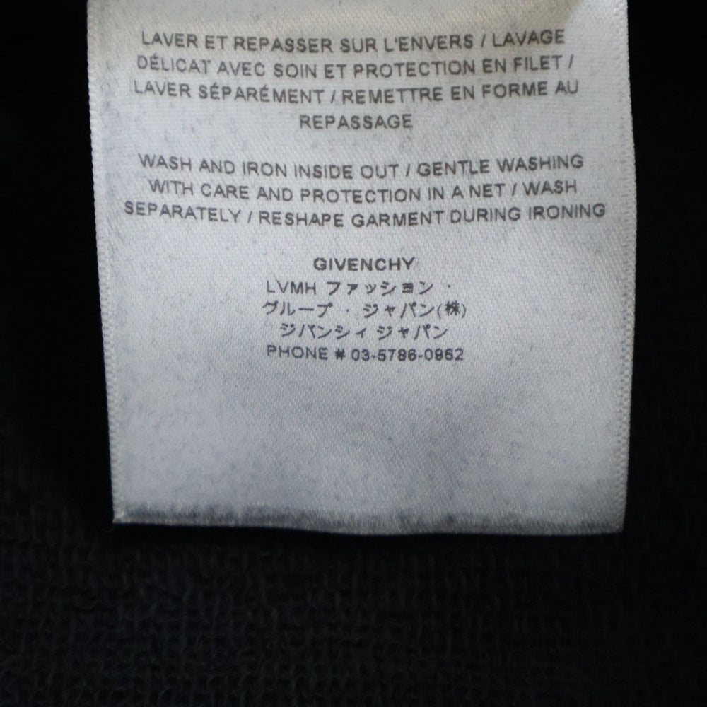 GIVENCHY(ジバンシィ) オーバーラップエフェクトロゴ エンブロイダリー ドロー ストリング フーディ BMJ0J63Y7X