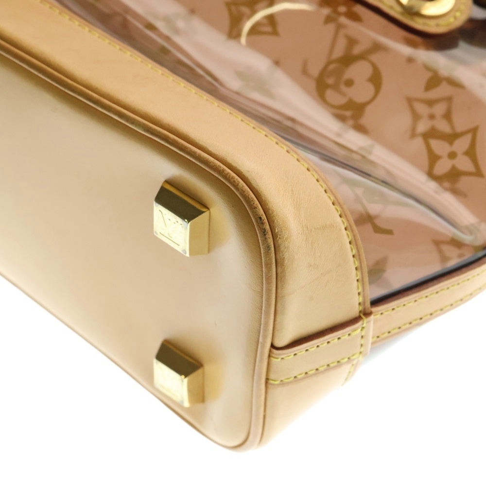 LOUIS VUITTON(ルイヴィトン) モノグラム カバ アンブル ビニール ハンドルバッグ ハンドバッグ ブラウン M92502