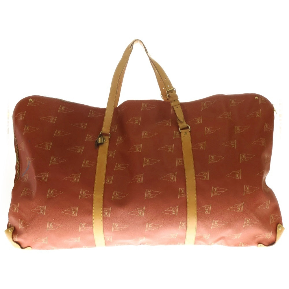 LOUIS VUITTON(ルイヴィトン) LVカップ カブール ガーメント ボストンバッグ トラベルバッグ PVCレザー オレンジ