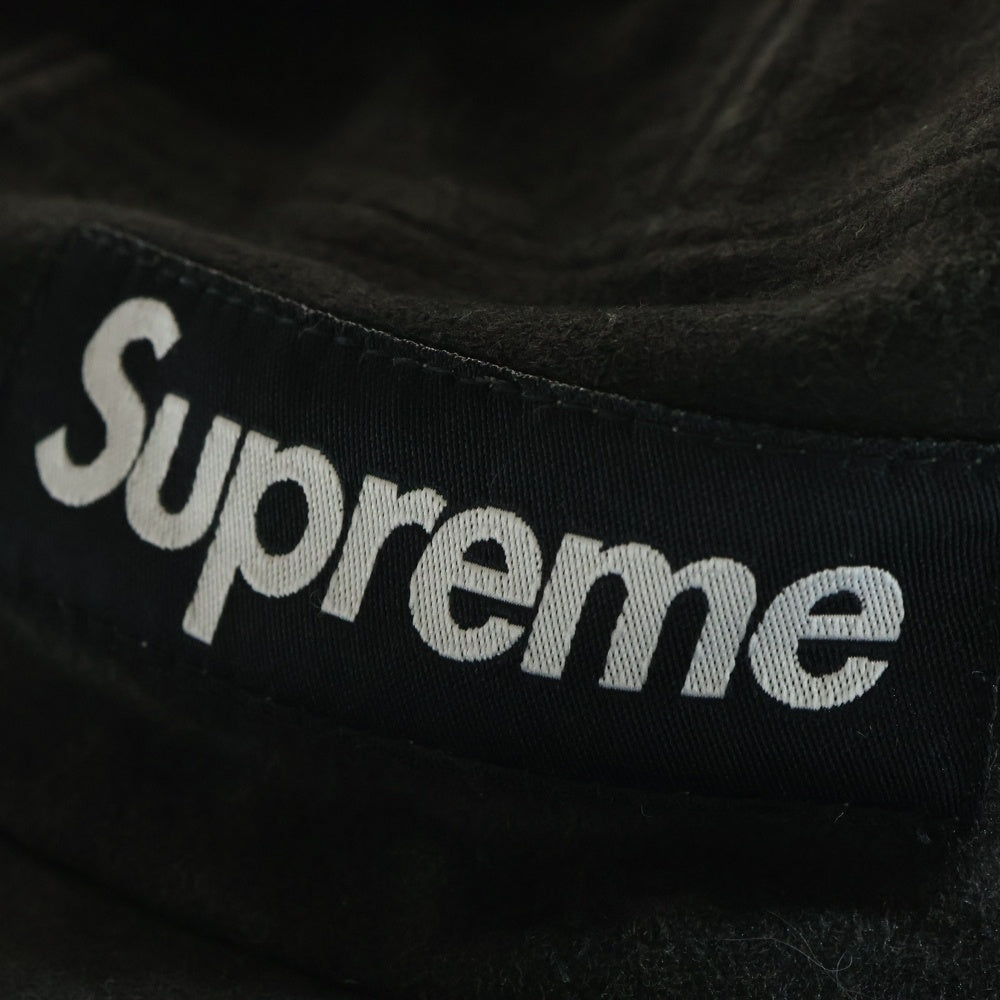 SUPREME(シュプリーム) 25AW 2-Tone Moleskin Camp Cap モールスキンキャンプキャップ ブラック