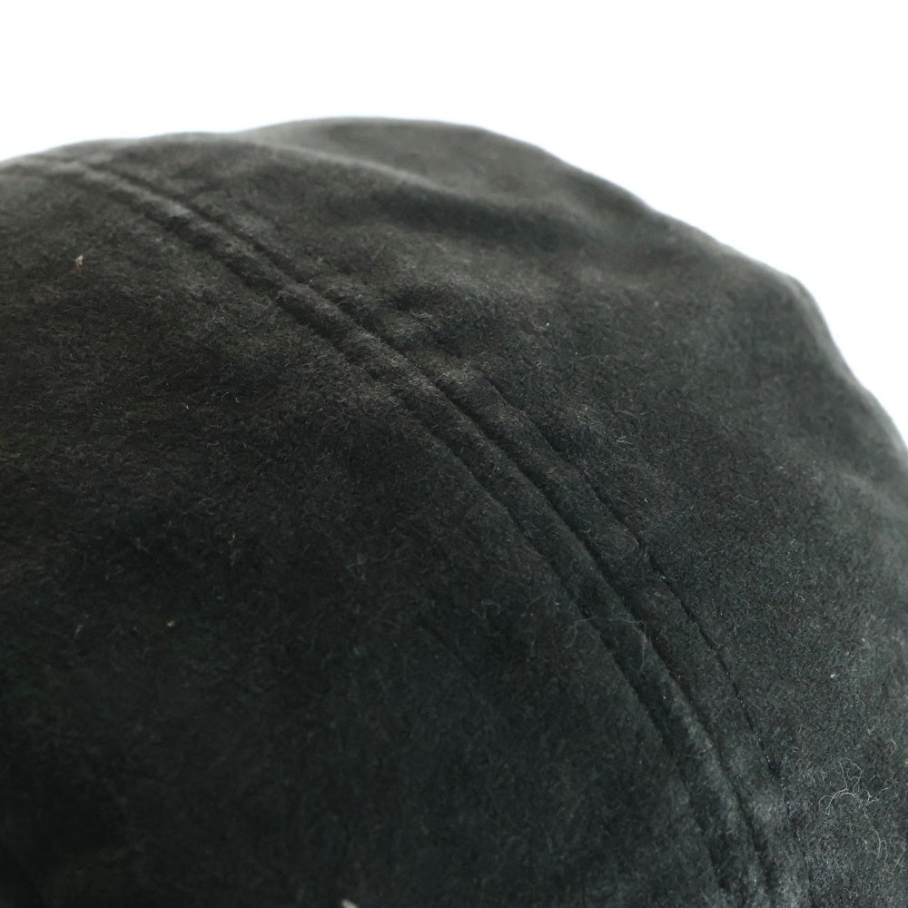 SUPREME(シュプリーム) 25AW 2-Tone Moleskin Camp Cap モールスキンキャンプキャップ ブラック
