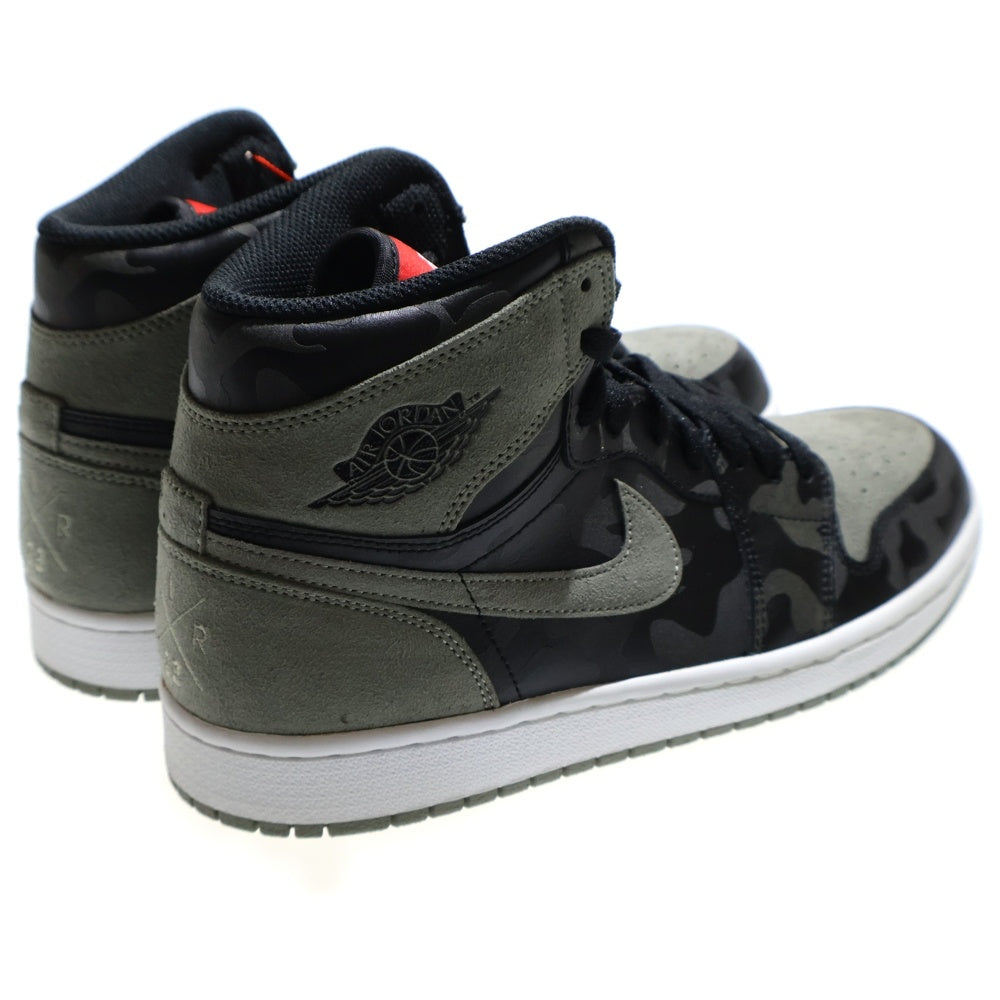 NIKE(ナイキ) AIR JORDAN 1 RETRO HIGH PREMIUM エアジョーダン 1 レトロ ハイ プレミアム ハイカットスニーカー グレー US10/28cm AA3993-034