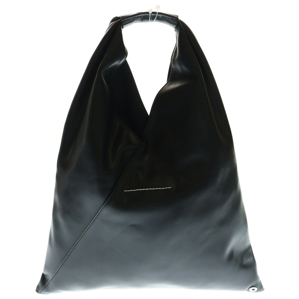 MM6 Maison Margiela(エムエムシックスメゾンマルジェラ) JAPANESE BAG SMALL ジャパニーズ トートバッグ フェイクレザー ハンドバッグ ブラック