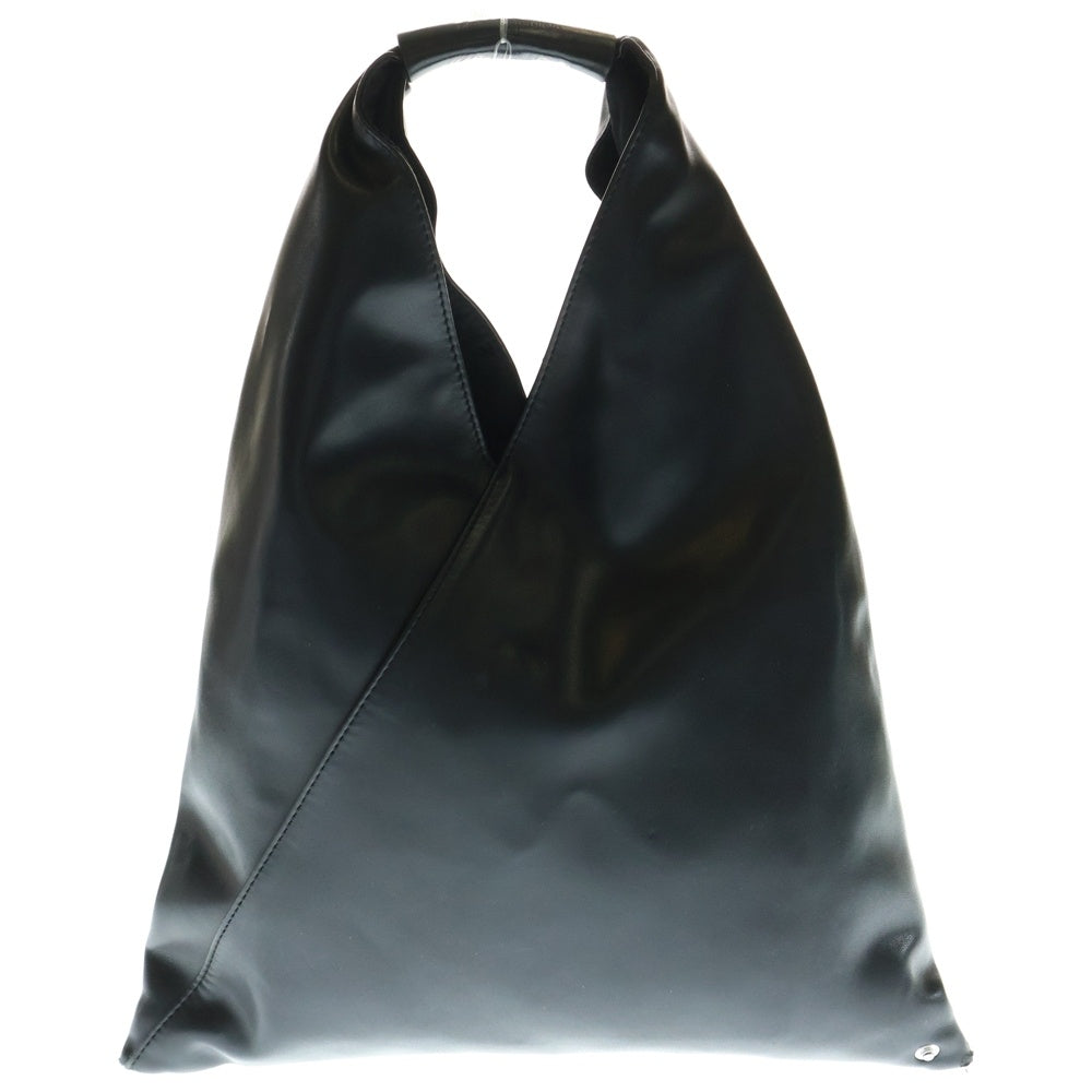 MM6 Maison Margiela(エムエムシックスメゾンマルジェラ) JAPANESE BAG SMALL ジャパニーズ トートバッグ フェイクレザー ハンドバッグ ブラック