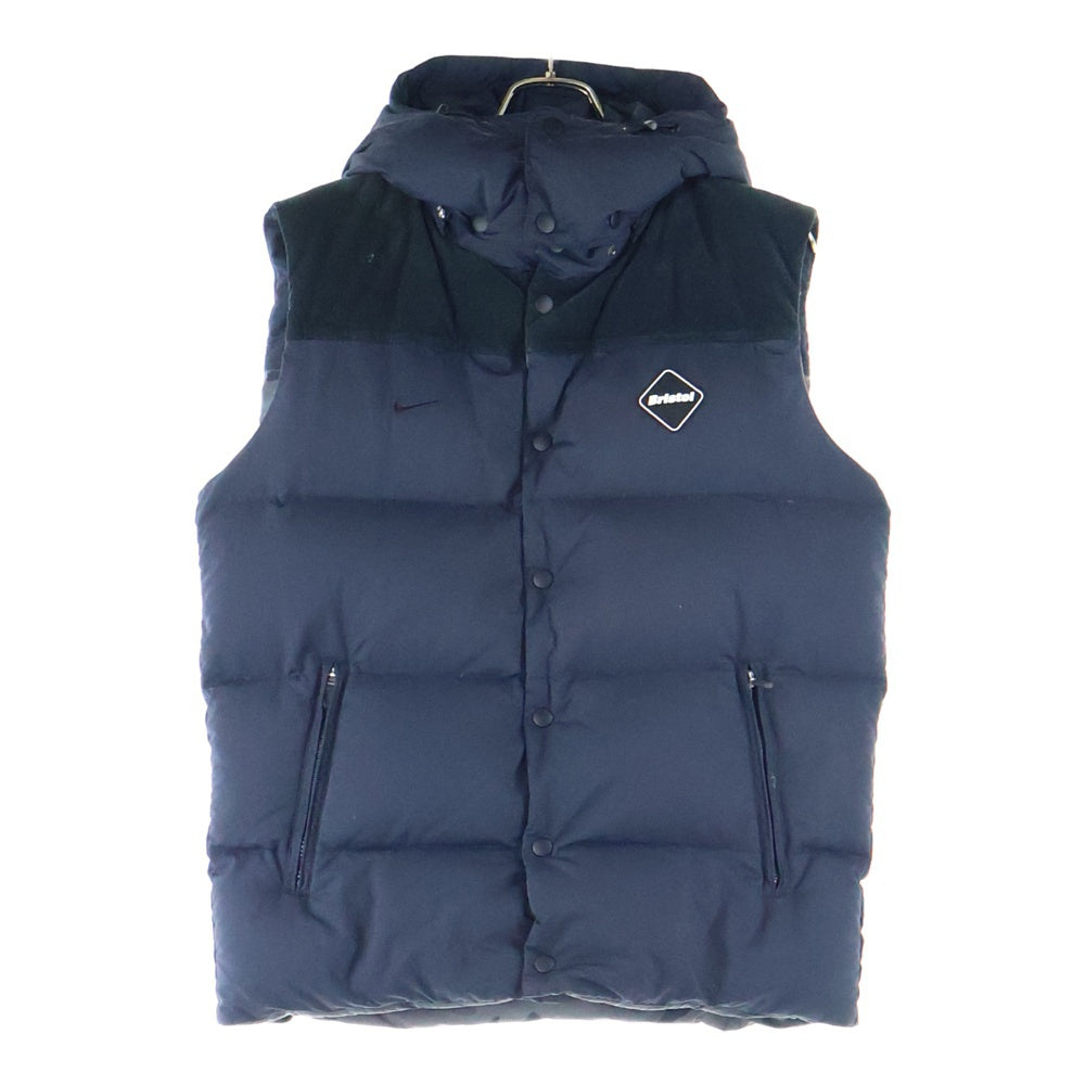 F.C.R.B./F.C.Real Bristol/FCRB(エフシーアールビー/エフシーレアルブリストル) ×NIKE ナイキ Reversible Down Feather Vest Camo Corduroy Sz リバーシブル ダウンベスト 615033-010