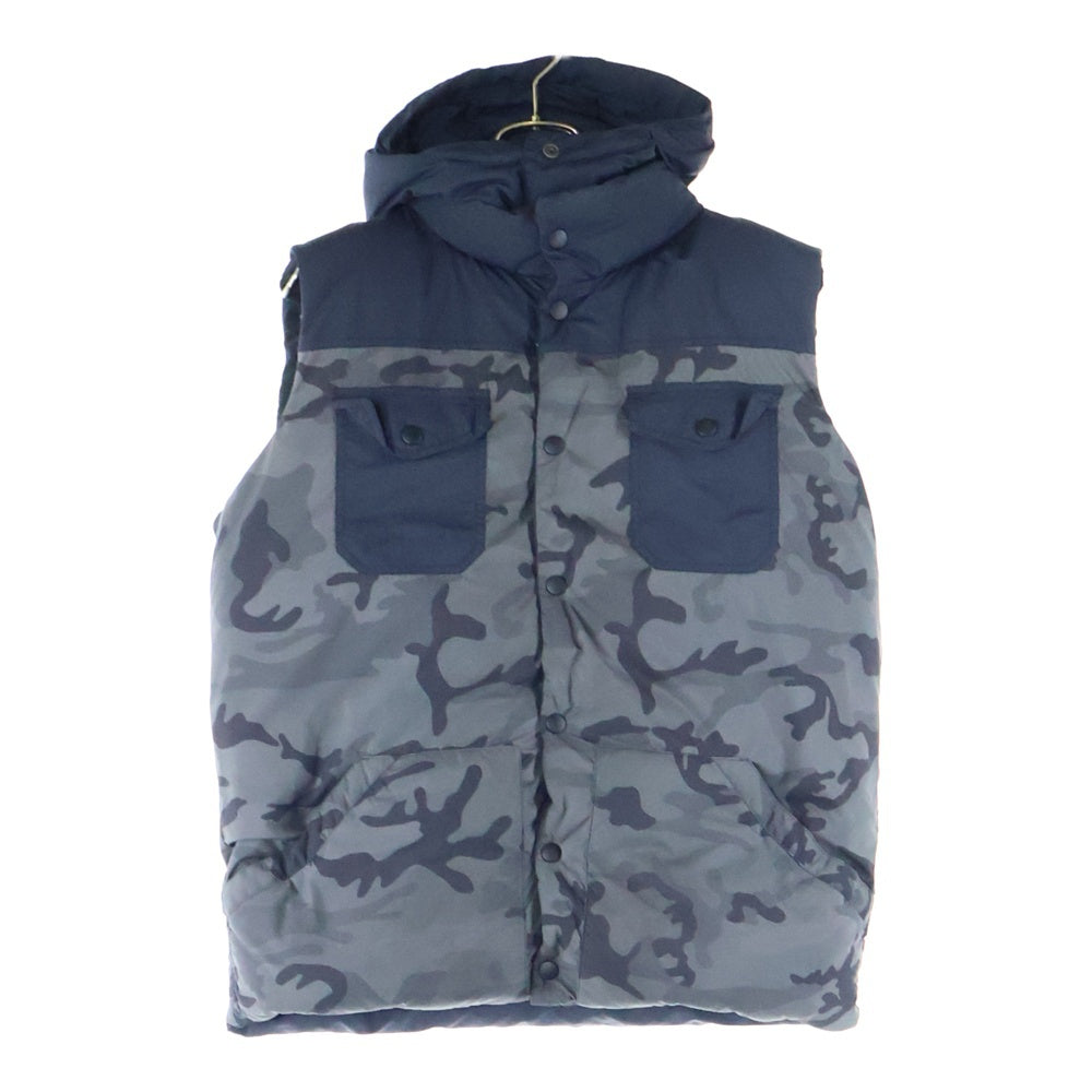 F.C.R.B./F.C.Real Bristol/FCRB(エフシーアールビー/エフシーレアルブリストル) ×NIKE ナイキ Reversible Down Feather Vest Camo Corduroy Sz リバーシブル ダウンベスト 615033-010