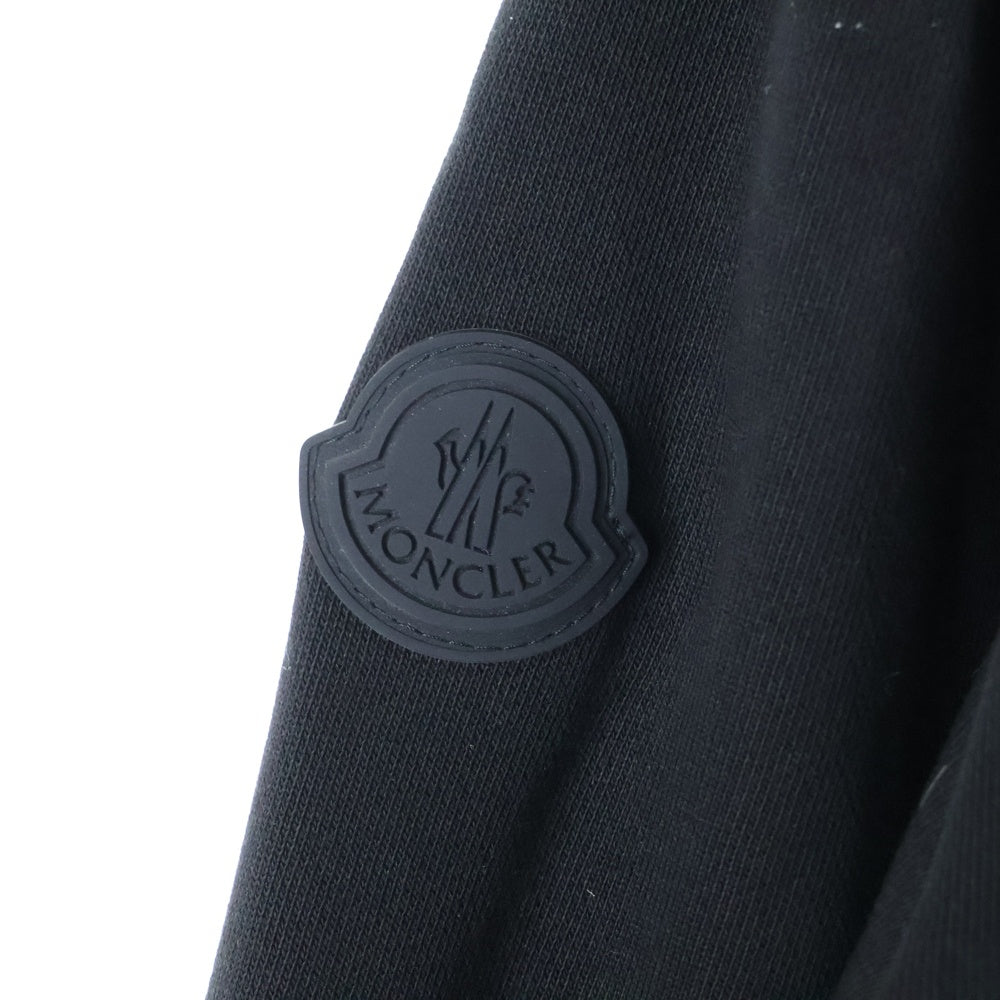 MONCLER(モンクレール) 22AW グログランロゴ 刺繍 ジップアップ パーカー H20918G00035