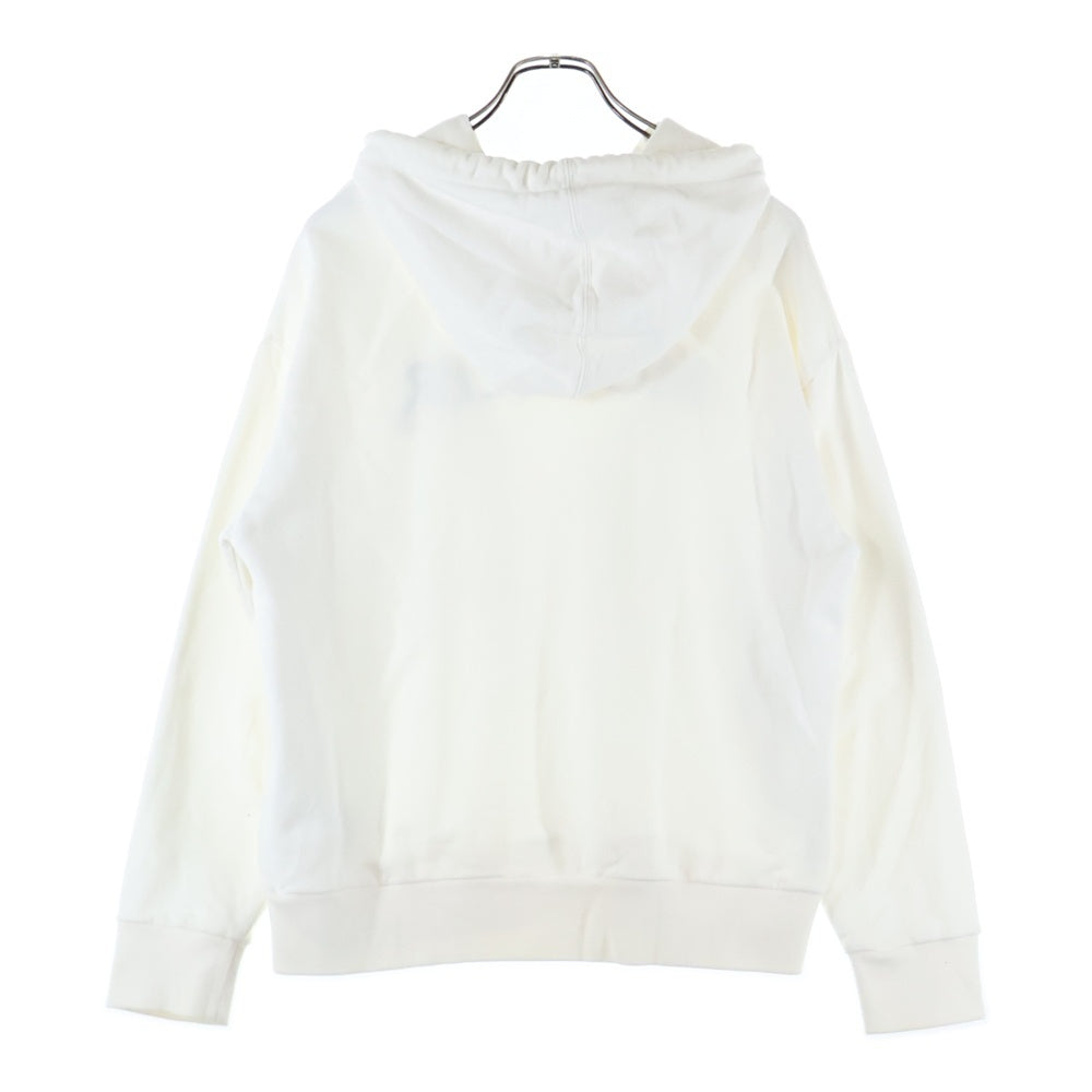 MONCLER(モンクレール) フロント ロゴ プルオーバー パーカー ホワイト I10938G00016