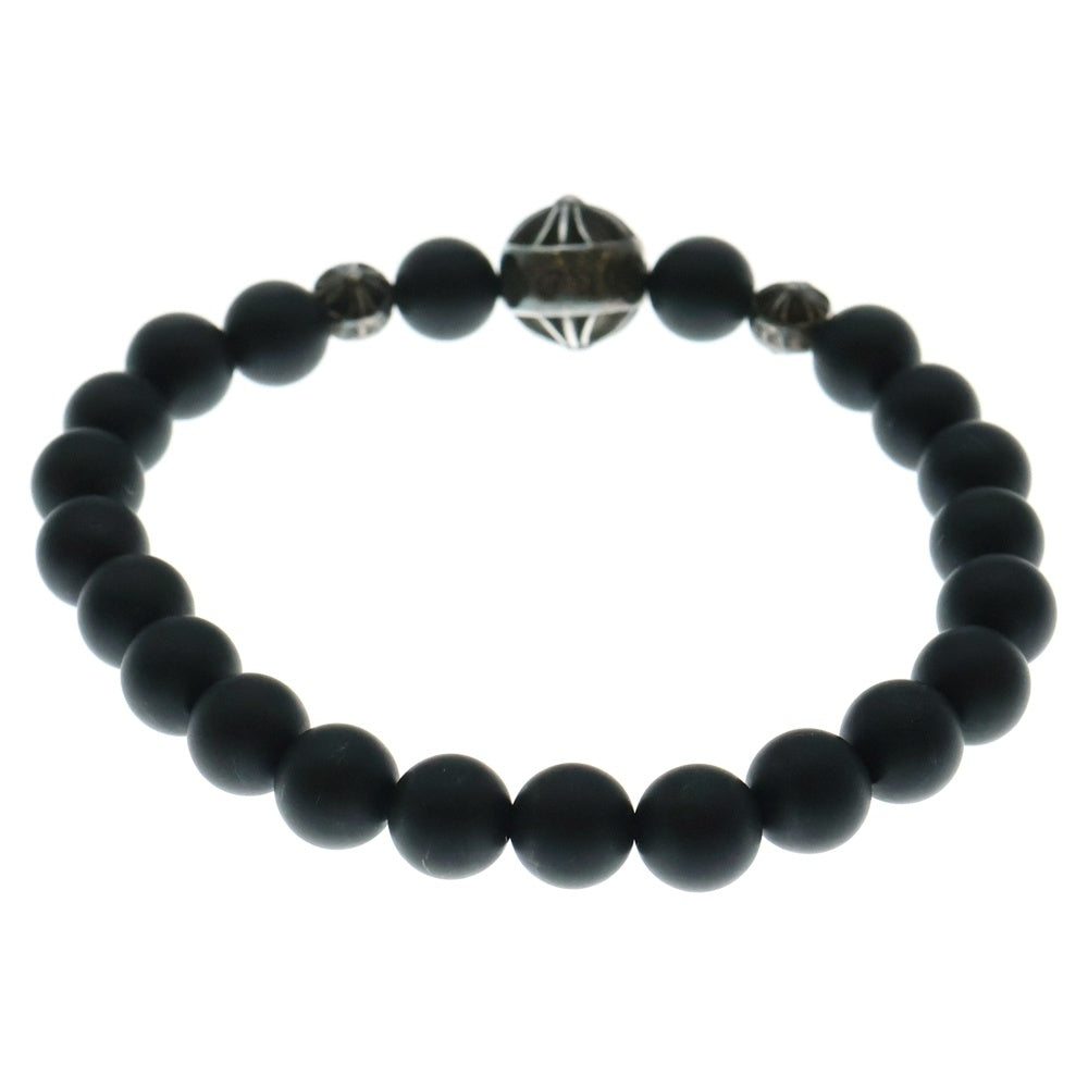CHROME HEARTS(クロムハーツ) BEAD ONYX 71 8mmオニキスビーズブレスレット