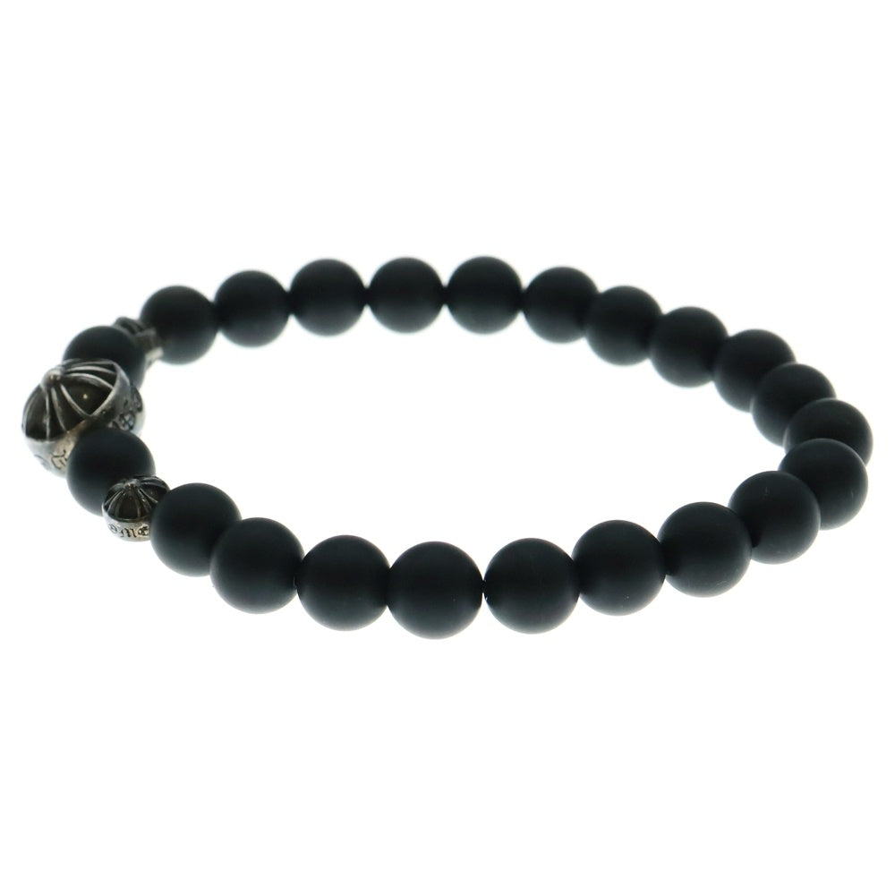 CHROME HEARTS(クロムハーツ) BEAD ONYX 71 8mmオニキスビーズブレスレット