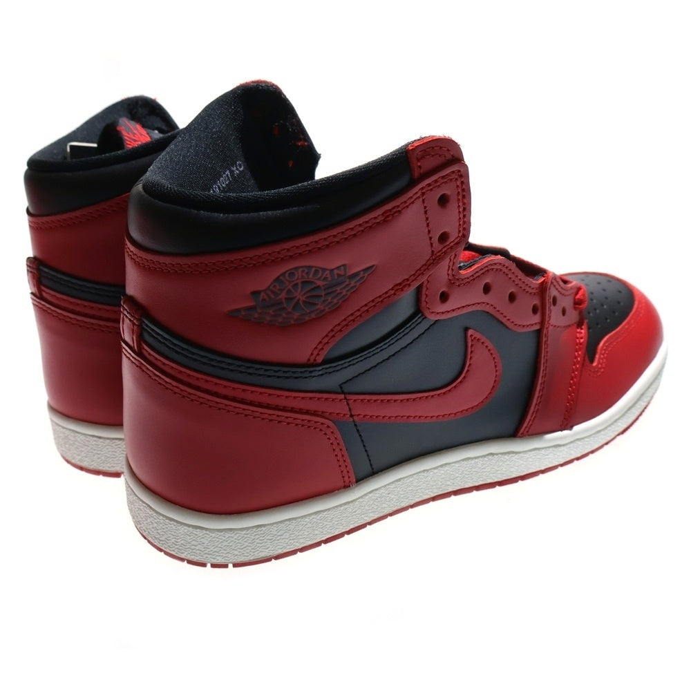 NIKE(ナイキ) AIR JORDAN 1 HIGH 85 VARSITY RED エアジョーダン 1 ハイ 85 バーシティレッド ハイカットスニーカー ブラック/レッド US10/28cm BQ4422-600