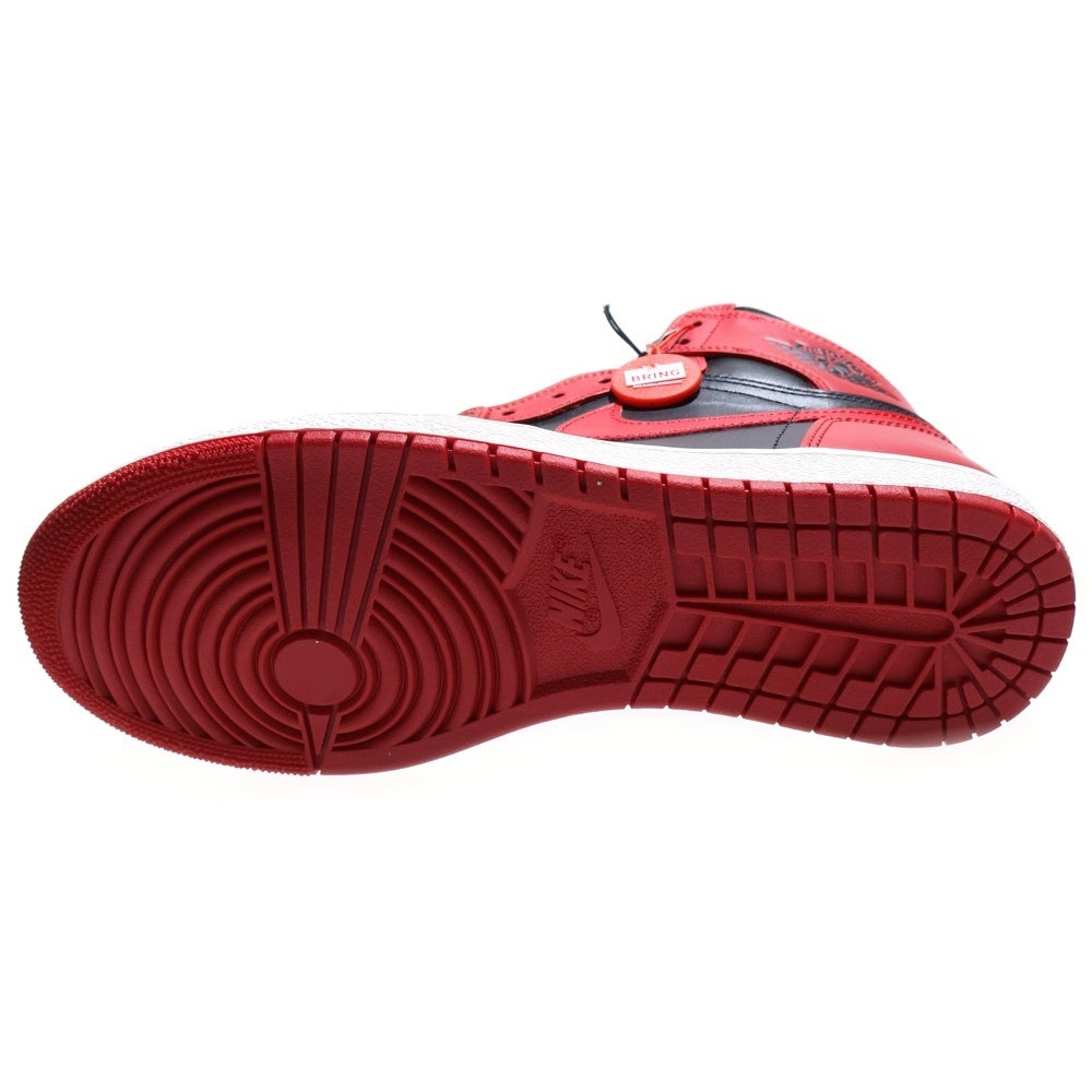 NIKE(ナイキ) AIR JORDAN 1 HIGH 85 VARSITY RED エアジョーダン 1 ハイ 85 バーシティレッド ハイカットスニーカー ブラック/レッド US10/28cm BQ4422-600