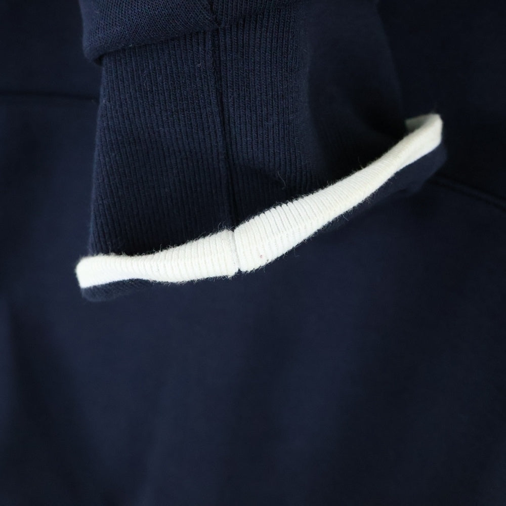 POLO RALPH LAUREN(ポロラルフローレン) 刺繍ロゴ プルオーバーパーカー ネイビー/イエロー