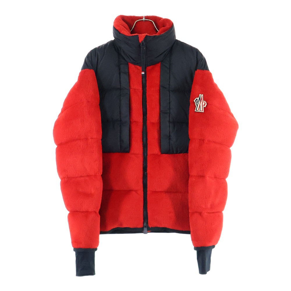 MONCLER(モンクレール) MAGLIA CARDIGAN マグリア カーディガン ナイロン切替 スウェットジップジャケット レッド F20978G50700